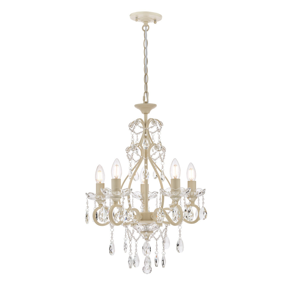 Shamley Painted 5 Light Chandelier by Laura Ashley