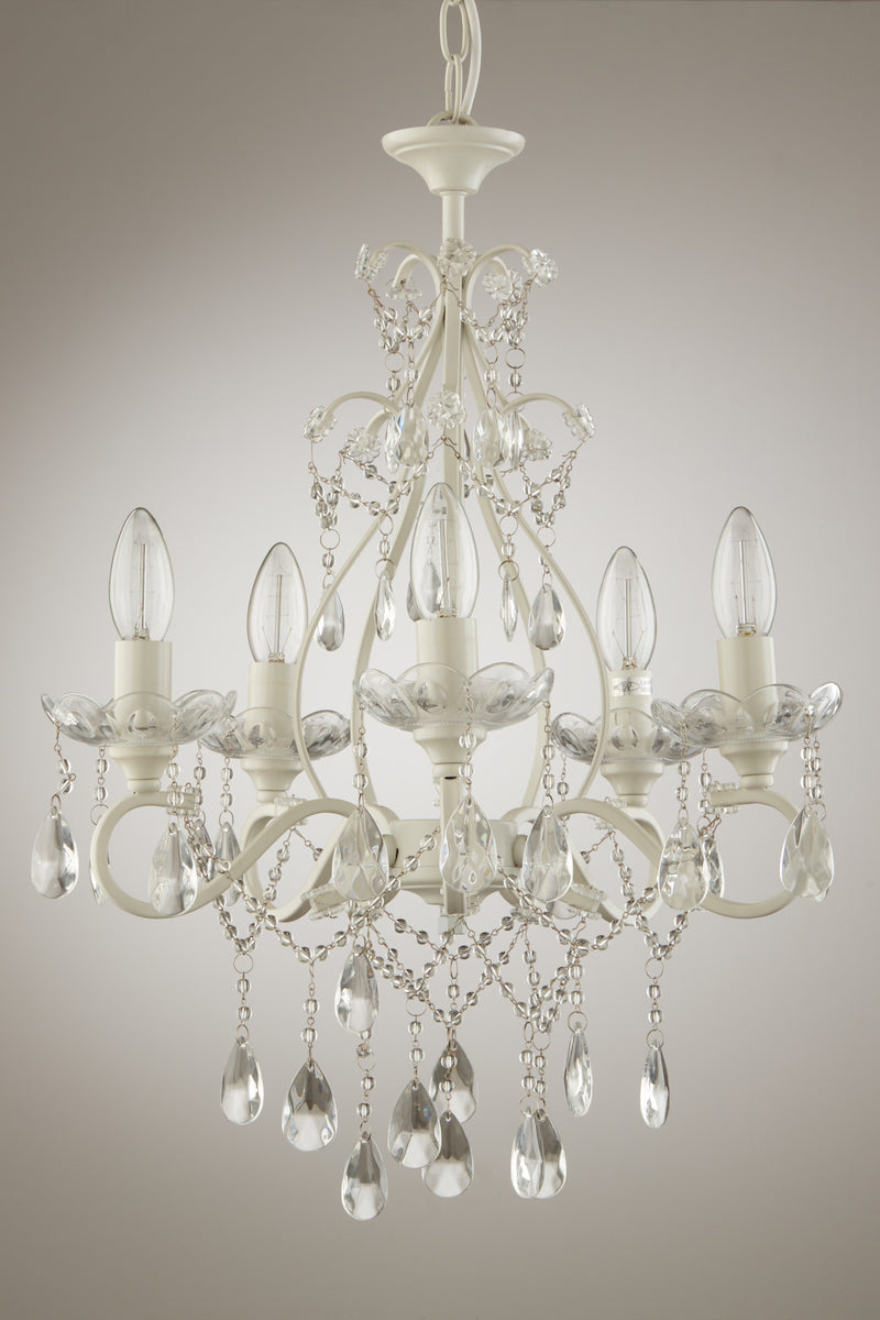 Laura Ashley - Shamley Painted 5 Light Chandelier– Lighting Room