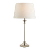 Winston Antique Chrome & Glass Candlestick Table Lamp Base by Laura Ashley