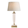 Carson Antique Brass & Crystal Table Lamp Base Extra-Large by Laura Ashley
