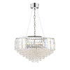 Vienna Crystal & Polished Chrome 9 Light Chandelier by Laura Ashley