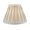 Fenn Silk Shade Silver 8'' by Laura Ashley