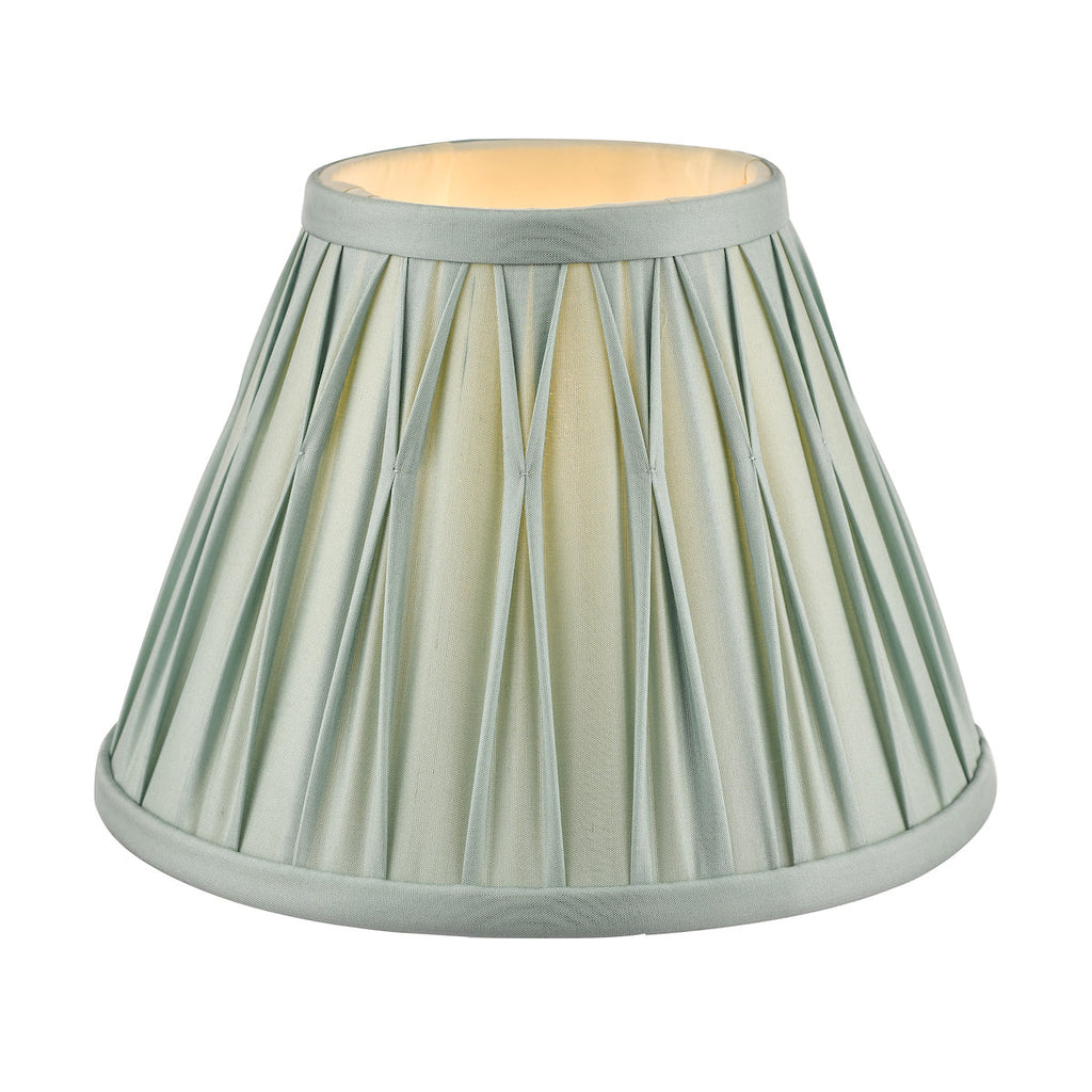 Fenn Silk Shade Duck Egg 8'' by Laura Ashley
