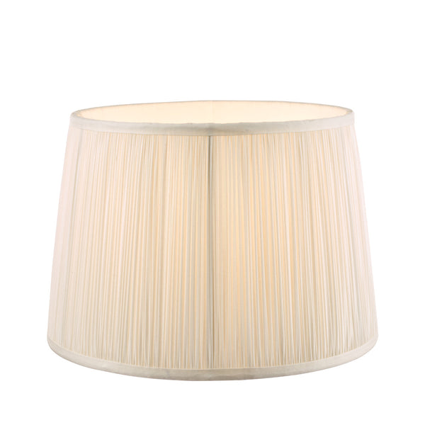 Hemsley Pleated Shade Cream 12'' by Laura Ashley