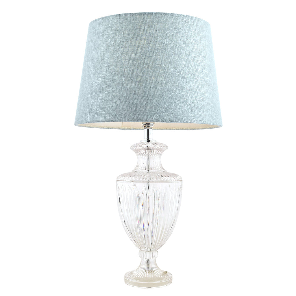 Meredith Cut Glass Crystal Urn Table Lamp Base Large by Laura Ashley