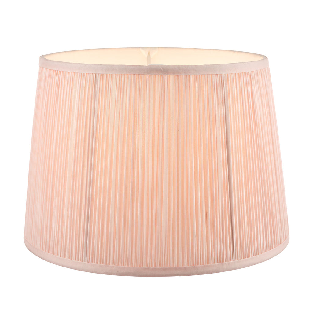 Hemsley Pleated Shade Blush Pink 10'' by Laura Ashley