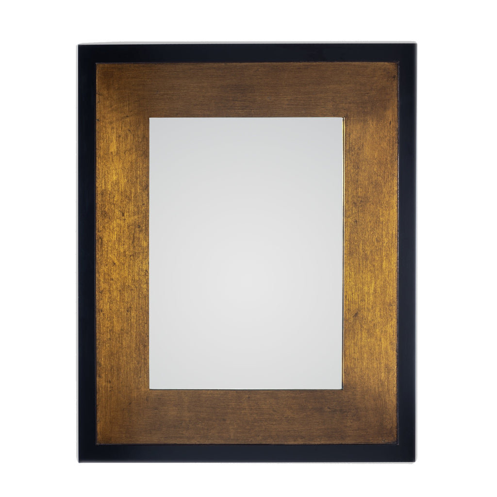 Cara Mottled Bronze Rectangular Mirror by Laura Ashley
