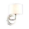 Southwell Polished Nickel 1 Light Wall Light by Laura Ashley