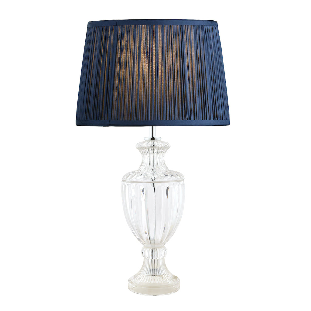 Meredith Cut Glass Crystal Urn Table Lamp Base Small by Laura Ashley
