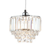 Vienna Crystal & Polished Chrome Easy-Fit Pendant Shade by Laura Ashley