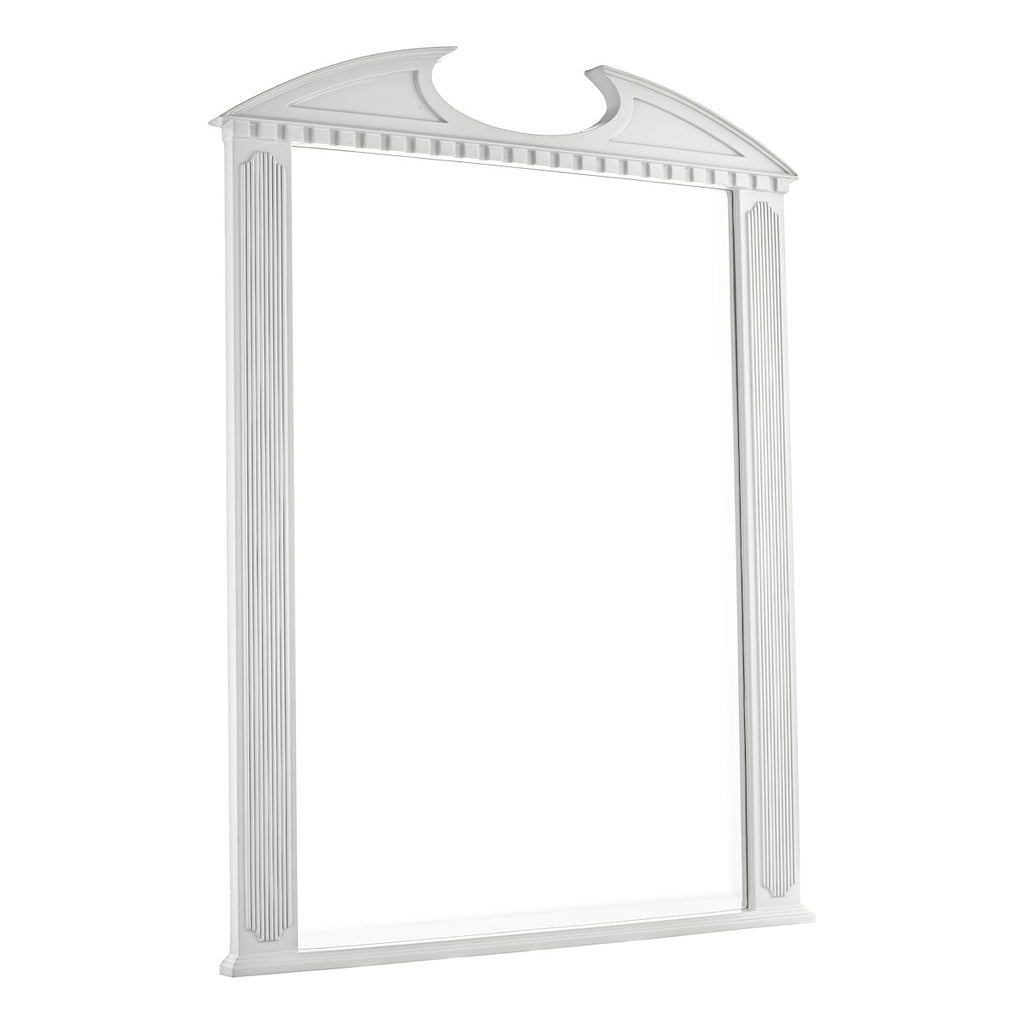 Rossett Rectangle Mirror White by Laura Ashley
