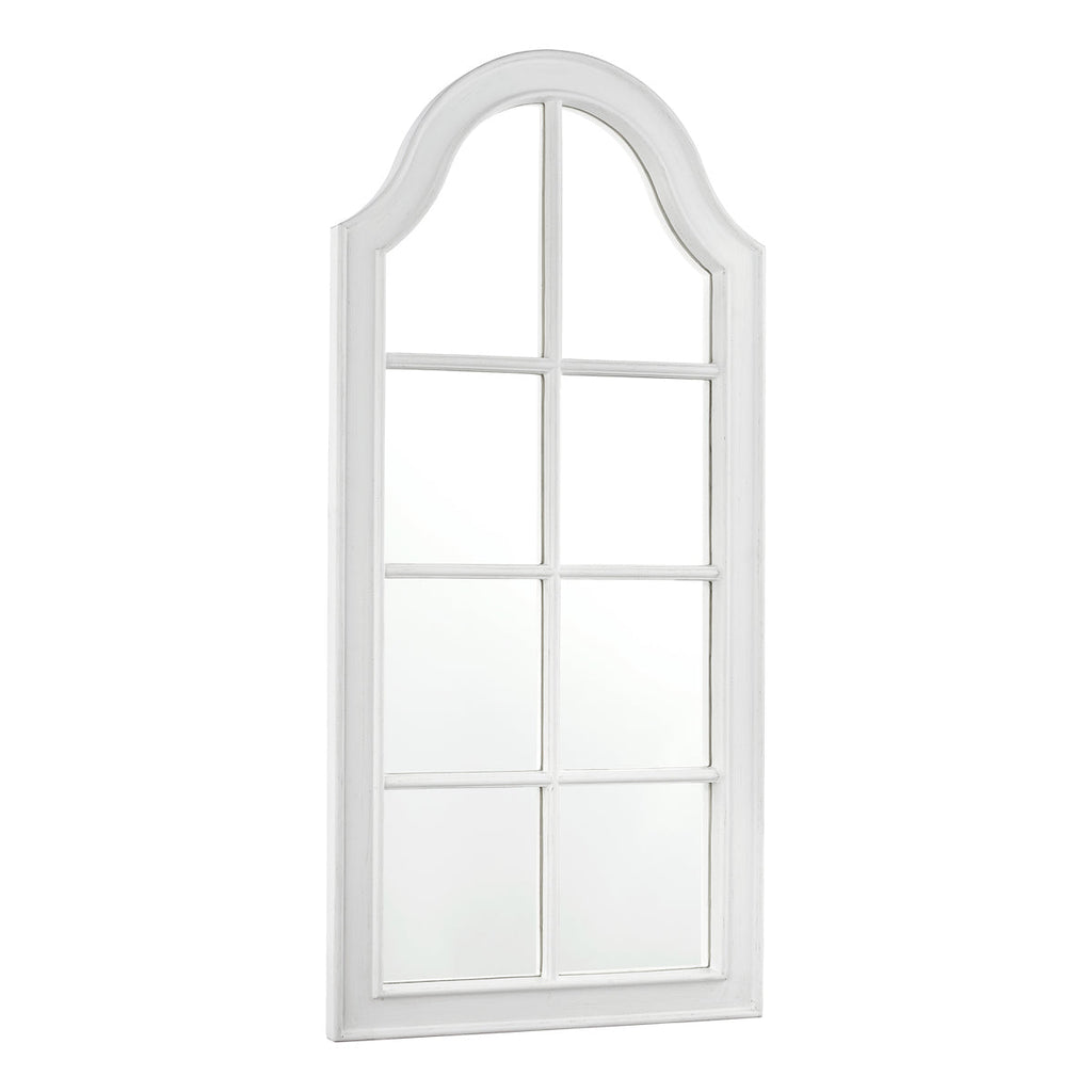 Coombs Rectangle Mirror Distressed Ivory by Laura Ashley