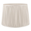 Hemsley Silk Shade Silver 16 inch