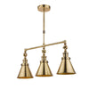 Rufus 3lt Bar Pendant Antique Brass by Laura Ashley
