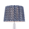Calcot Pleated Shade Blue by Laura Ashley