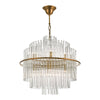 dar-lighting-lukas-13-light-pendant-brushed-antique-gold-and-clear-glass