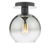 dar-lighting-Lycia-1-Light-Semi-Flush-Matt-Black-Ombre-Smoked-Glass