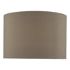 dar-lighting-Mubina-Grey-Faux-Silk-Drum-Shade-30cm