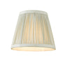 dar-lighting-Noelle Grey Silk Pleated Shade 14cm