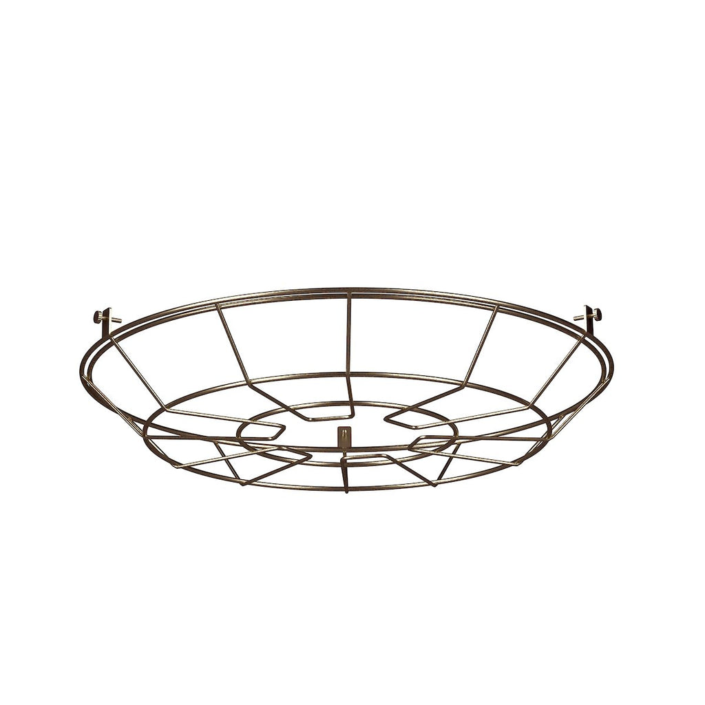 Reclamation Cage Frame Antique Brass by David Hunt Lighting