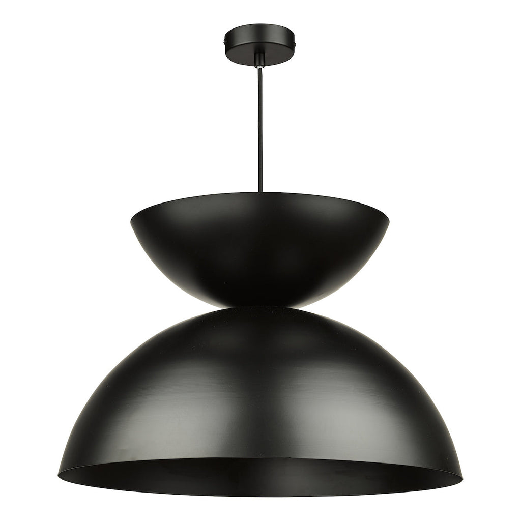 dar-lighting-Riya Pendant Matt Black