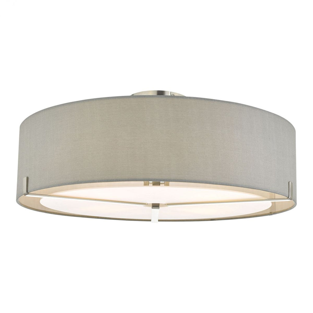 dar-lighting-santino-3-light-semi-flush-satin-chrome-with-grey-shade
