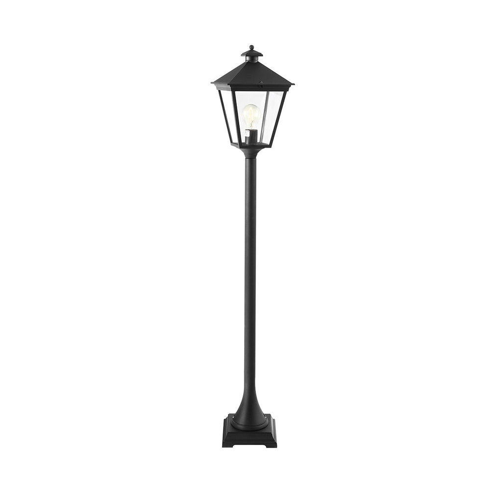 Turin 1 Light Pillar - Black - Norlys