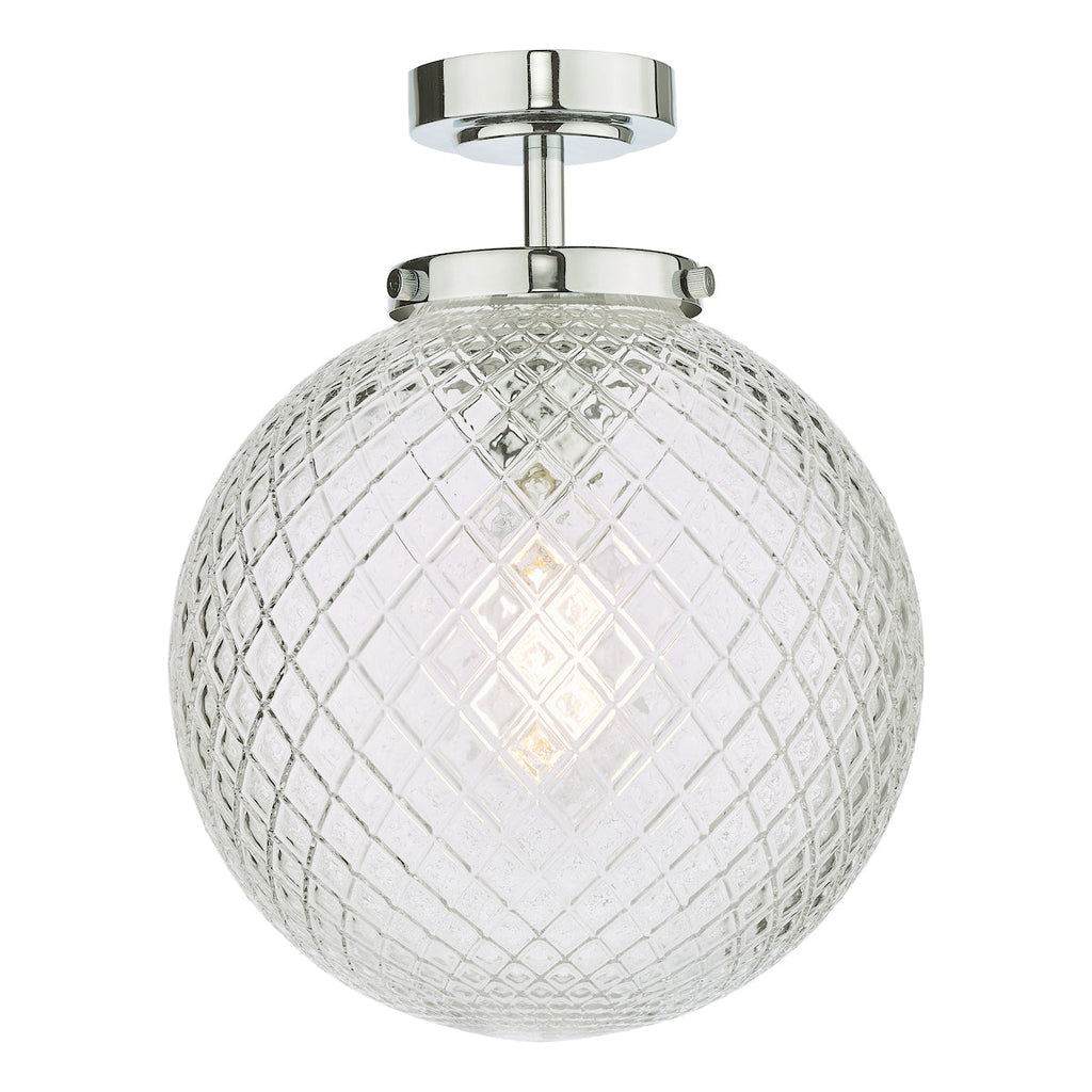 dar-lighting-Wayne-Bathroom-Flush-Polished-Chrome-Glass-IP44