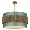 WILLOW 4 light pendant comes with bespoke shades by David Hunt Lighting