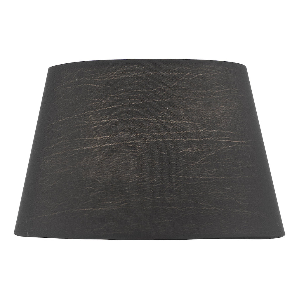 dar-lighting-Zira Black Faux Silk Candle Clip Shade 18cm