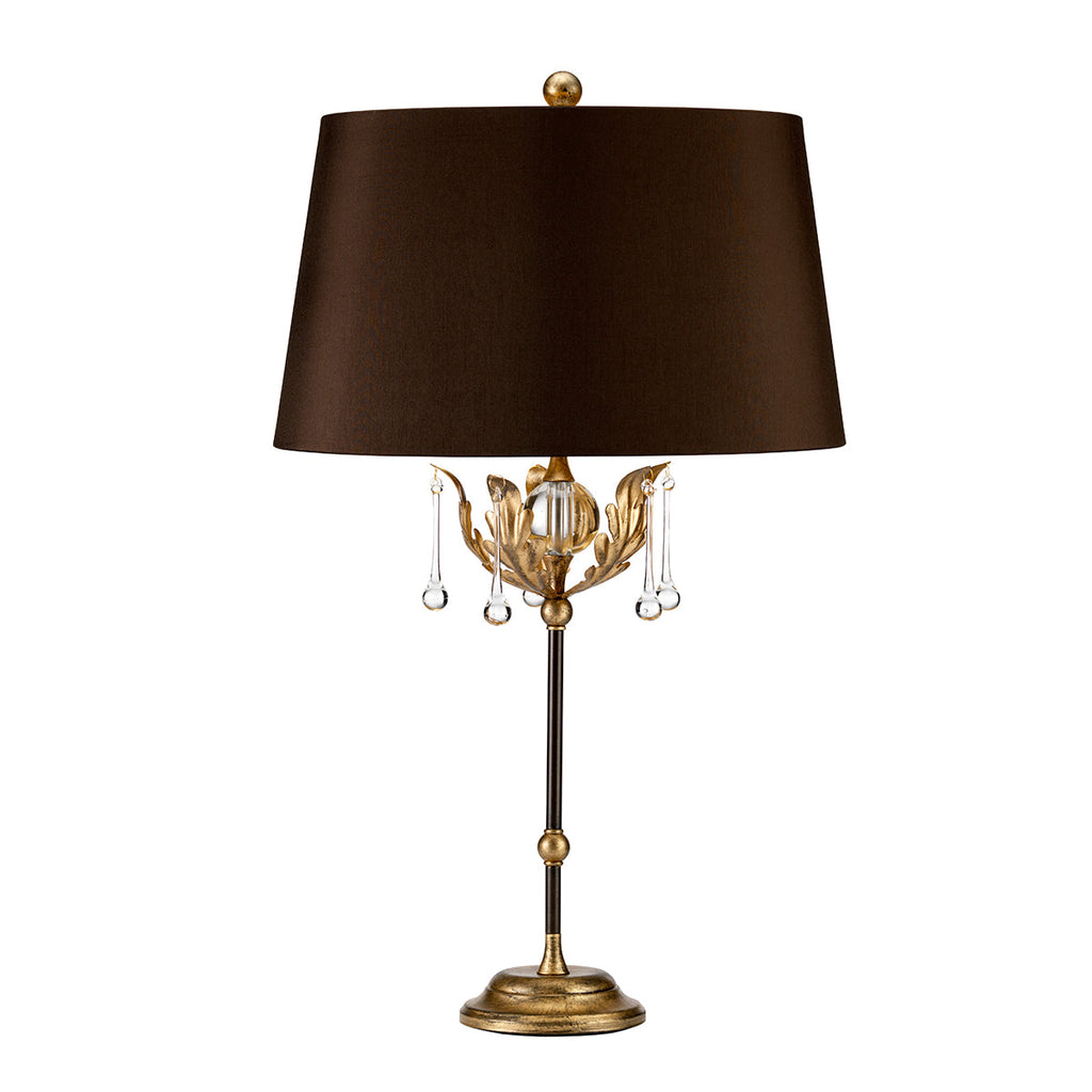 Amarilli 1 Light Table Lamp - Bronze/Gold - Elstead Lighting