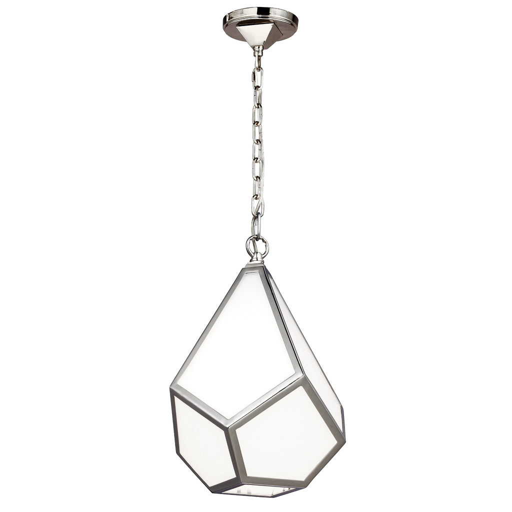 Diamond 1 Light Small Pendant - Feiss
