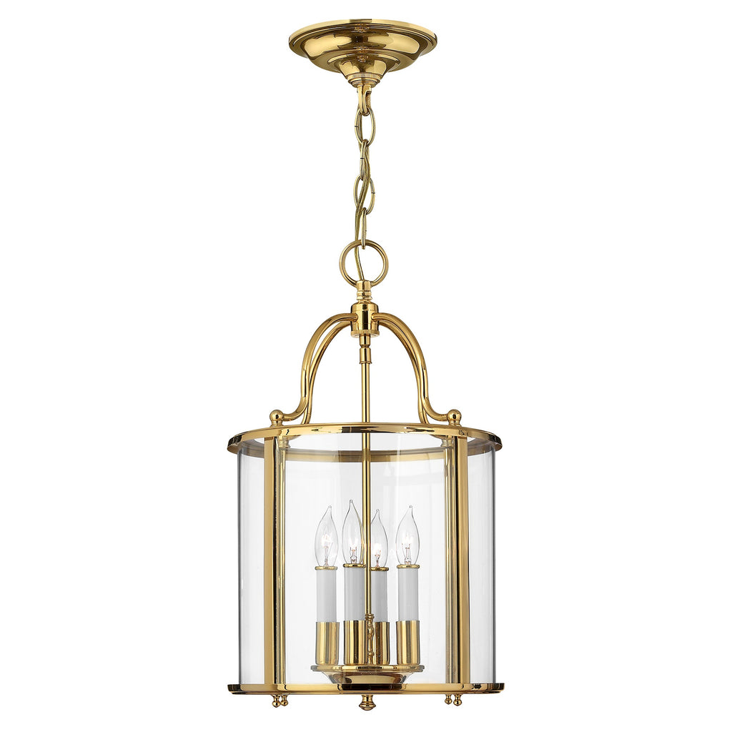 Gentry 4 Light Medium Pendant - Polished Brass - Hinkley Lighting
