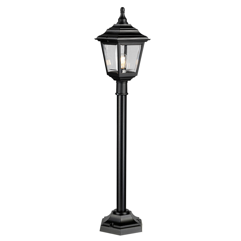 Kerry 1 Light Pillar Lantern - Elstead Lighting