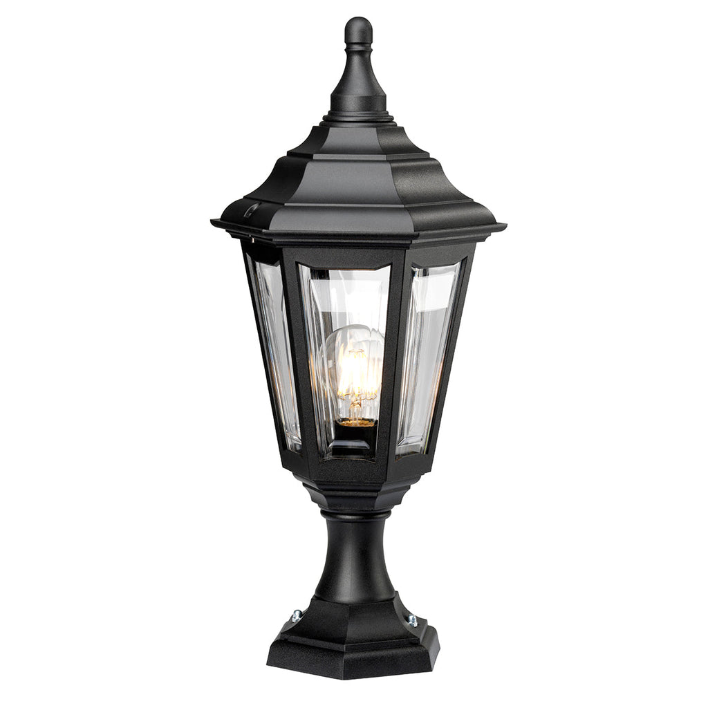 Kinsale 1 Light Pedestal/Porch Lantern - Elstead Lighting