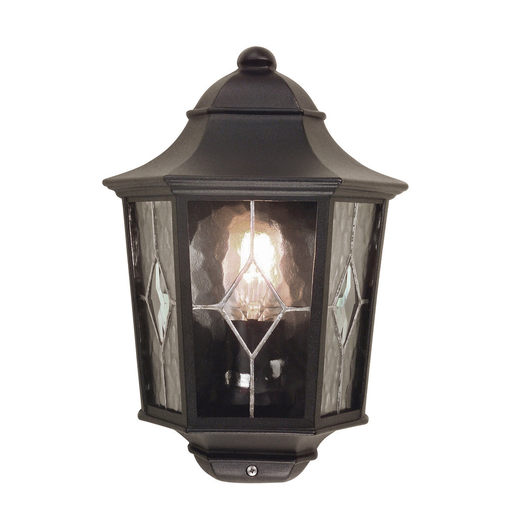 Norfolk 1 Light Half Lantern 2 - Elstead Lighting
