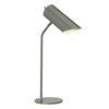 Quinto 1 Light Table Lamp - Dark Grey Polished Nickel - Elstead Lighting