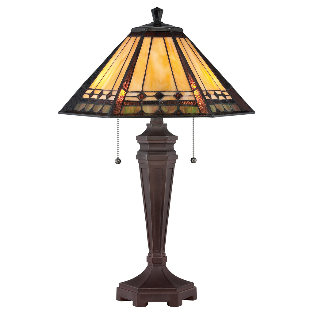 Arden 2 Light Desk Lamp - Quoizel