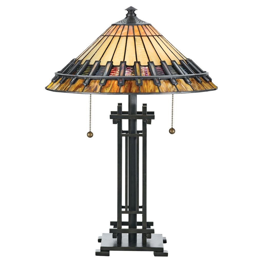 Chastain 2 Light Desk Lamp - Quoizel