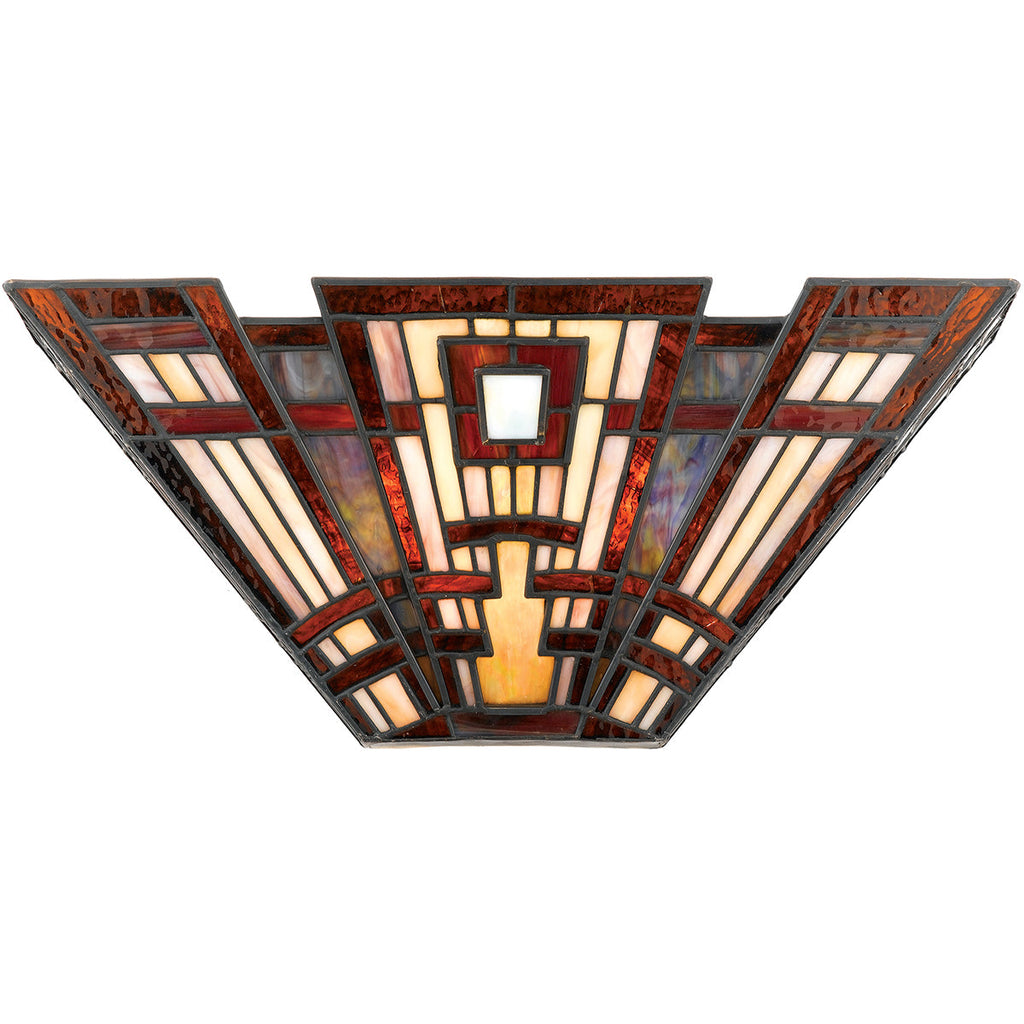Classic Craftsman 2 Light Wall Uplighter - Quoizel