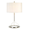 Vicenza Table Lamp - Dark Grey Polished Nickel - Elstead Lighting